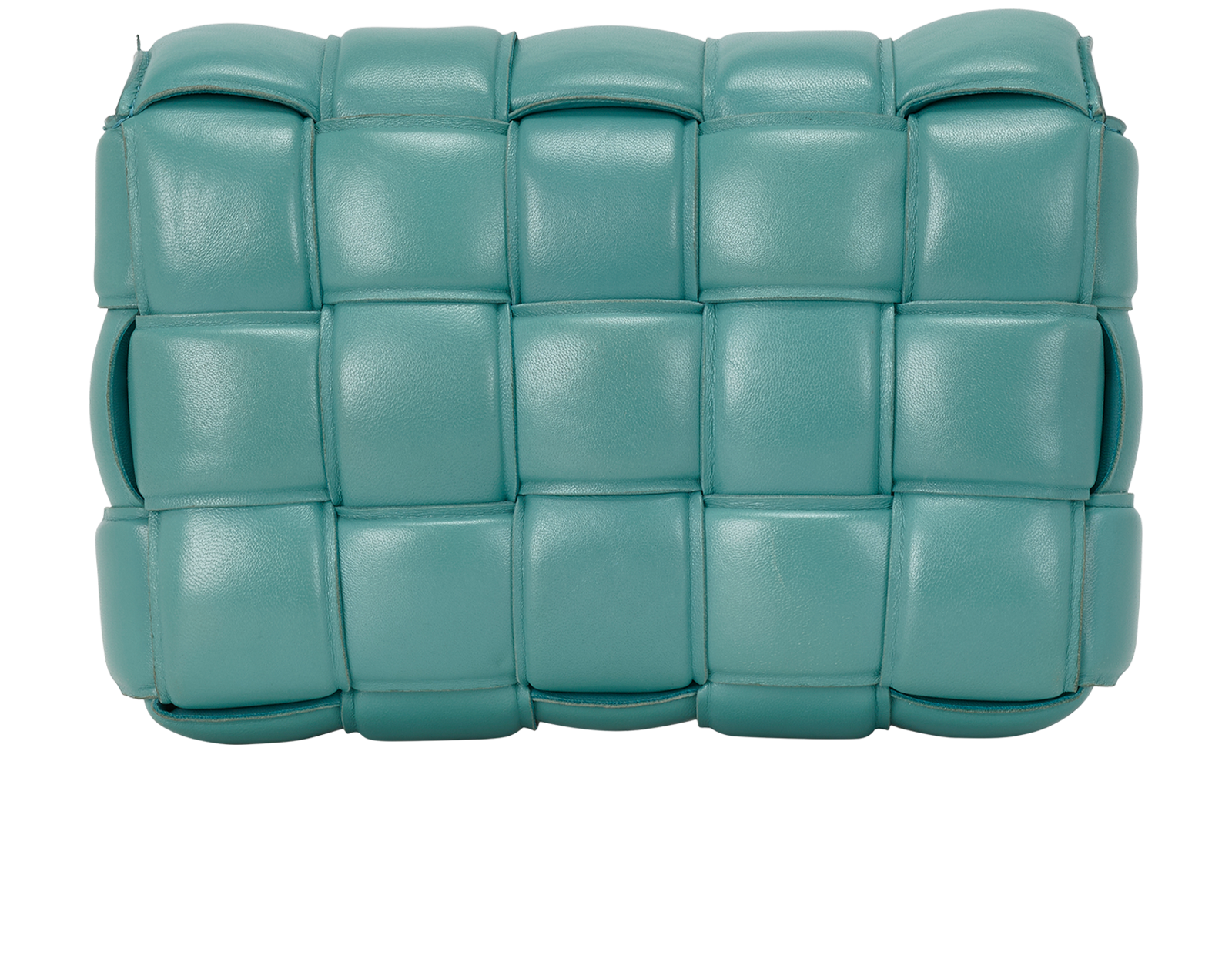 Padded Cassette, &pound;750, Handbags, Blue, Leather, Back view